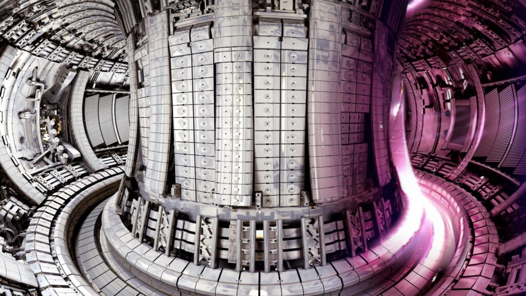 The Joint European Torus fusion energy machine.