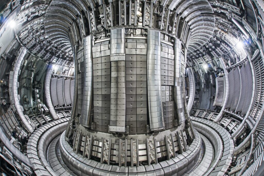 JET Vessel Interior viewed from Octant 1 Port
