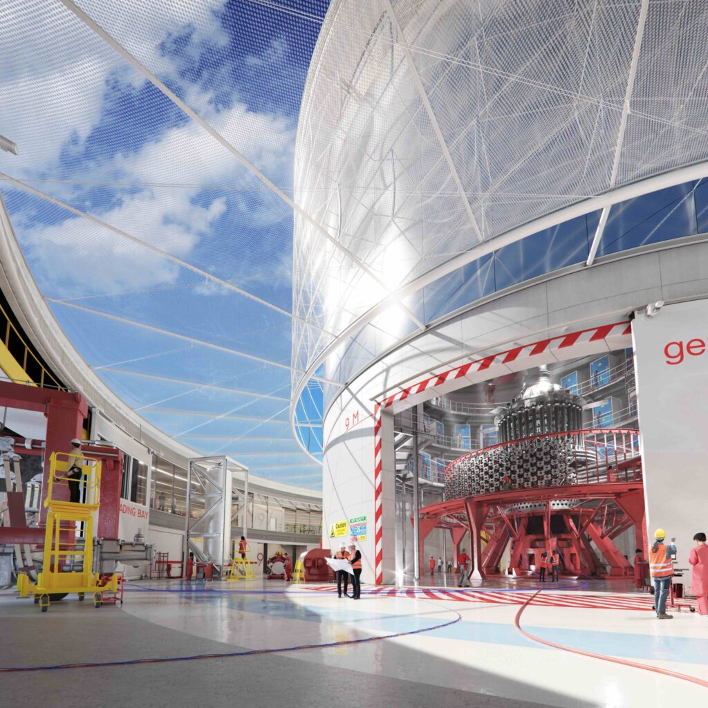 General Fusion - planned interior of building