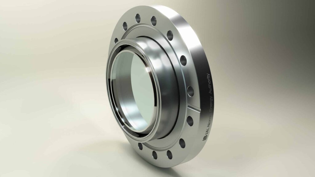 A UKAEA ion-trap viewport design.