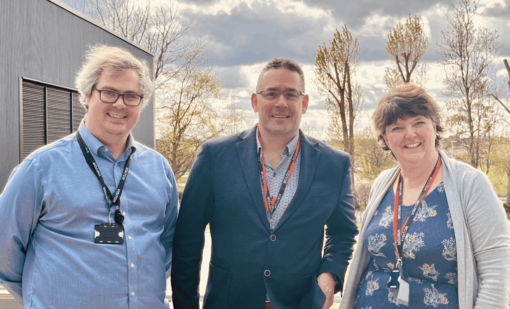 Nick Walkden, UKAEA Head of Fusion Skills, Ryan Ramsey, Chief Operations Officer from First Light Fusion, Jane Shannon, Director of People and Engagement at Tokamak Energy.