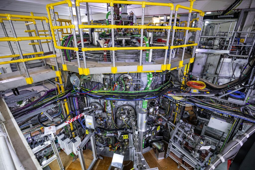 Wide angle view of the MAST-U machine.