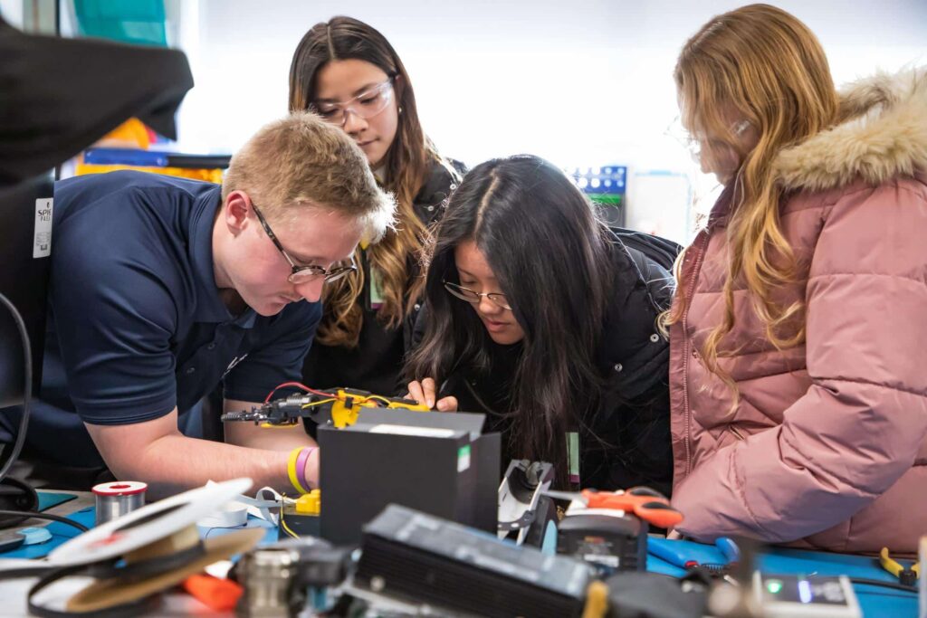 Women in Engineering in the Electronics Workshop