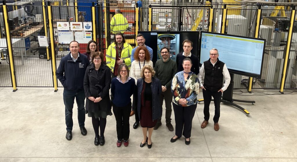 UKAEA’s Executive Committee visiting the Fusion Technology Facility in Rotherham