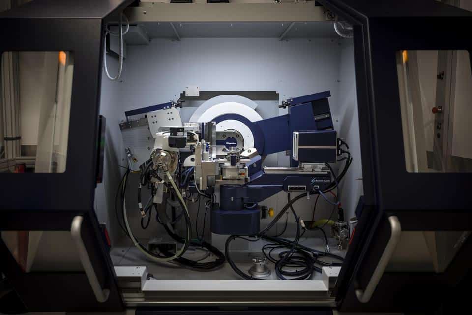 A machine in a facility at Culham Campus.