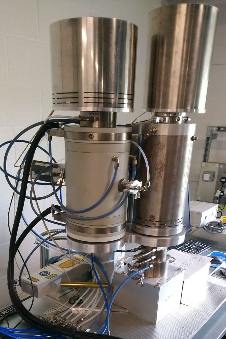 Laser Flash Analysis equipment in the laboratory