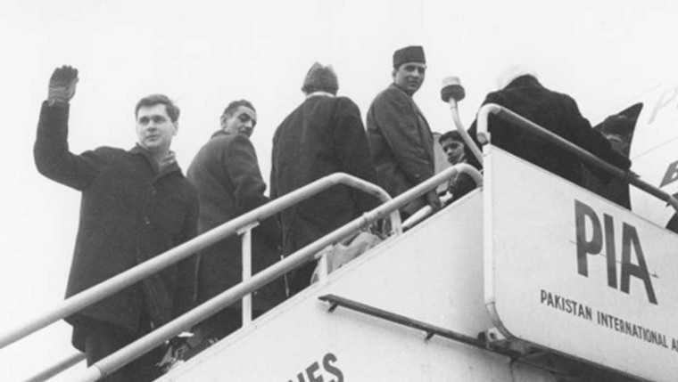 Culham scientists visit Moscow in 1969.