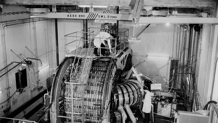 ZETA fusion experiment at Harwell.