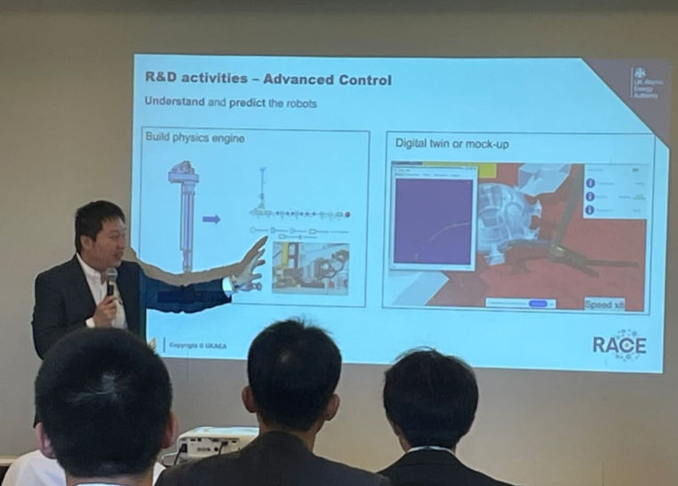 A lecture using the slide R&D activities - Advanced control