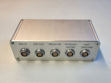 The inputs for 1MGy Total Integrated Dose Analogue-to-Digital Multiplexer.