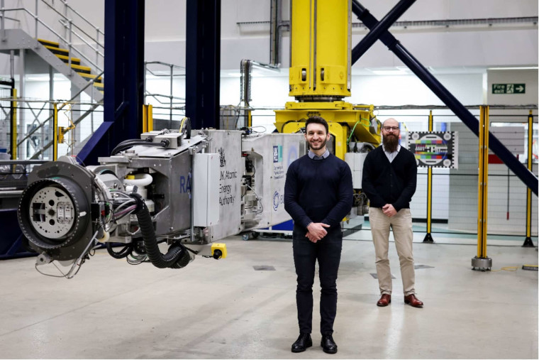 Experts involved in the research into use cases for the In-vessel Rapid Inspection System.