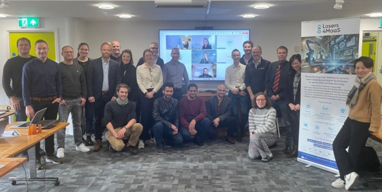 The participants from the Lasers4Maas project.