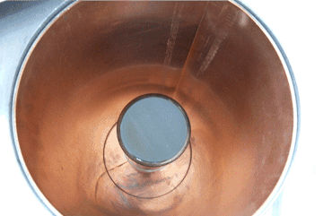 HIVE's 190% RE coaxial HPGe detector.