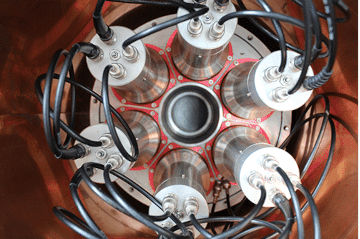 The ADRIANA system's BEGe detector.