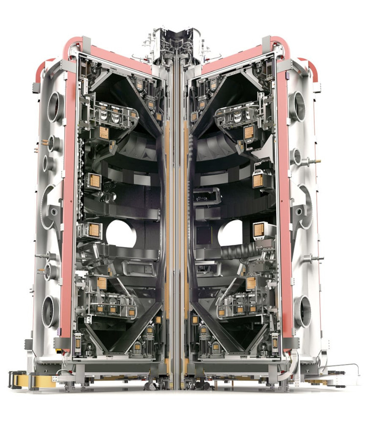 The MAST Upgrade tokamak.