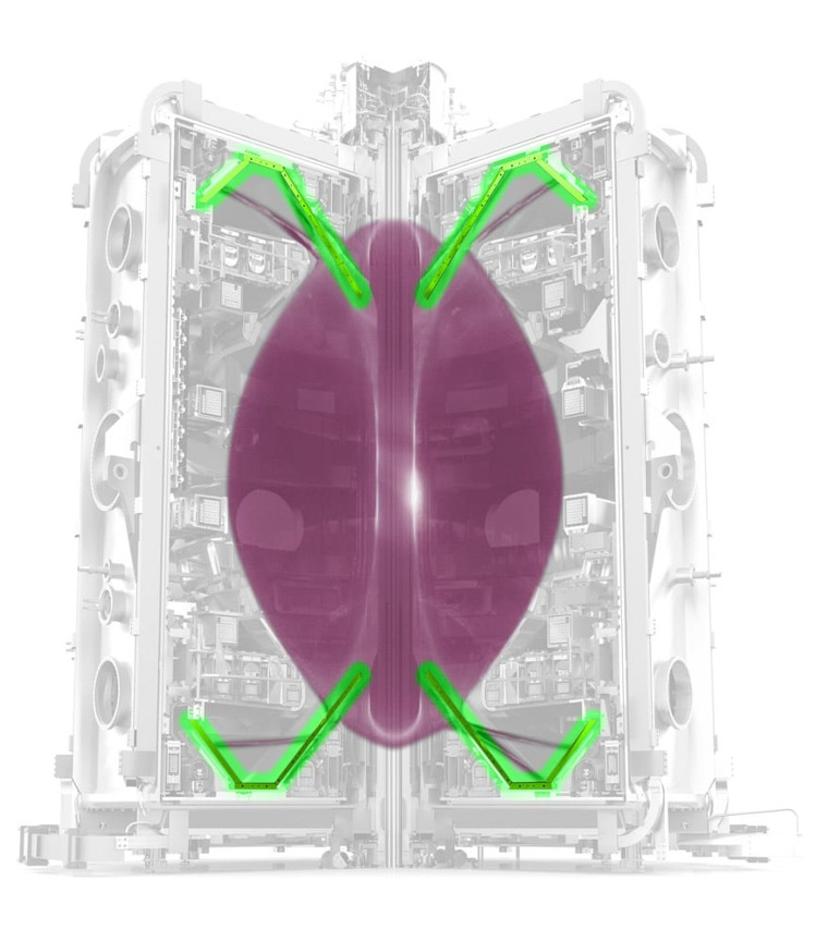 MAST Upgrade tokamak plasma exhaust.