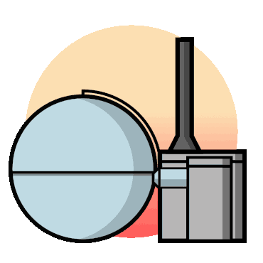 A fission machine.