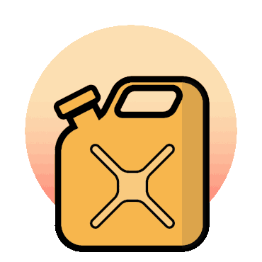 An oil can.