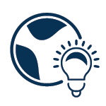 Continuous - the world with a light bulb.