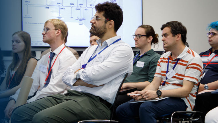 People at the Fusion PhD and MSc Open Day