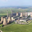 An aerial view of the West Burton facility.