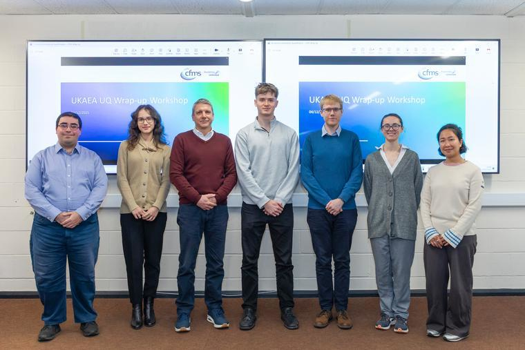 CFMS and UKAEA experts at the wrap-up workshop.