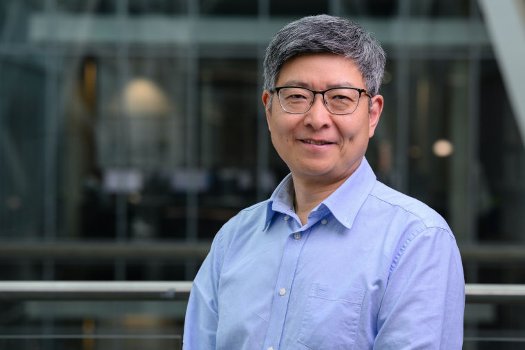 The University of Sheffield's Professor Shuisheng He smiling.