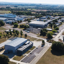 A fusion energy industrial complex from above.