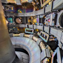 The inside of the MAST Upgrade fusion energy machine.