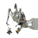 A compilation or robots at work on a fusion energy machine.