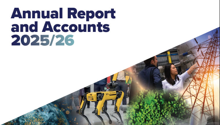 UKAEA Annual Report and Accounts 2025 to 2026.