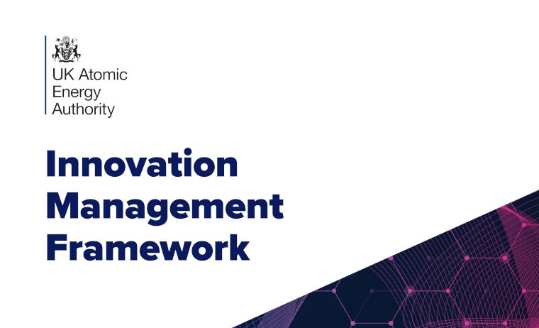UK Atomic Energy Authority Innovation Management Framework cover