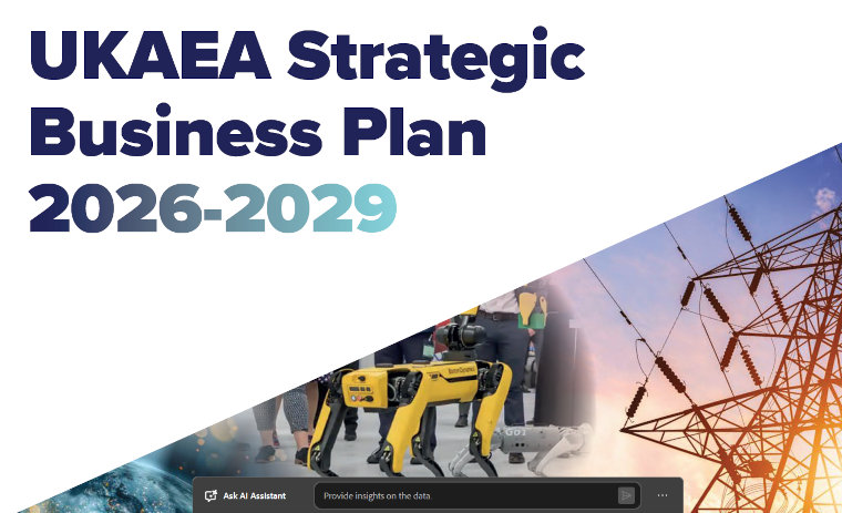 UK Atomic Energy Authority strategic business plan 2026 to 2029.