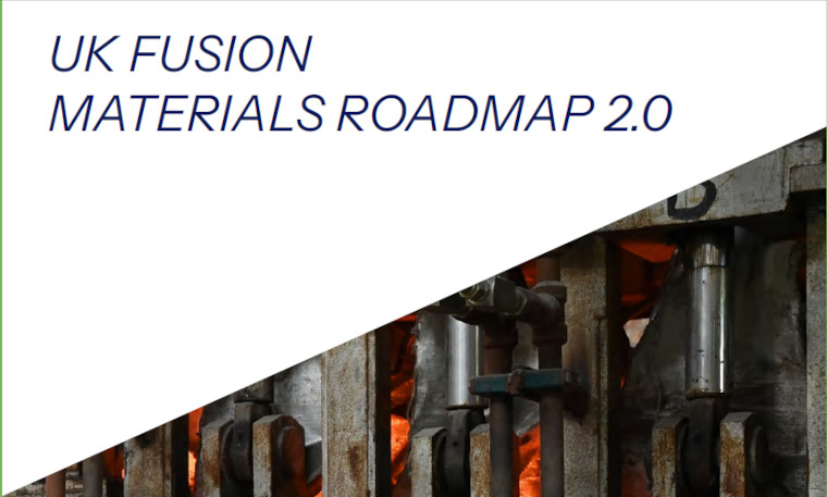 UK fusion materials roadmap 2.0 cover