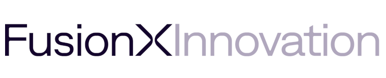 FusionXInnovation logo.